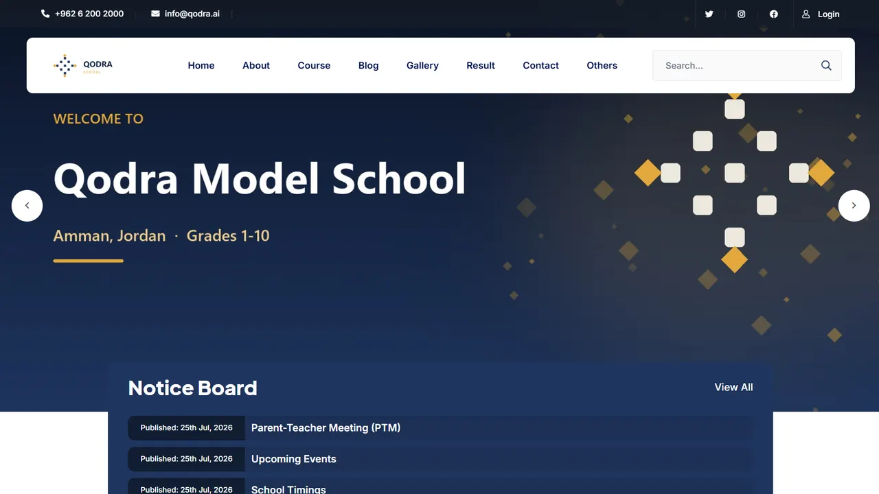 School Management Platform