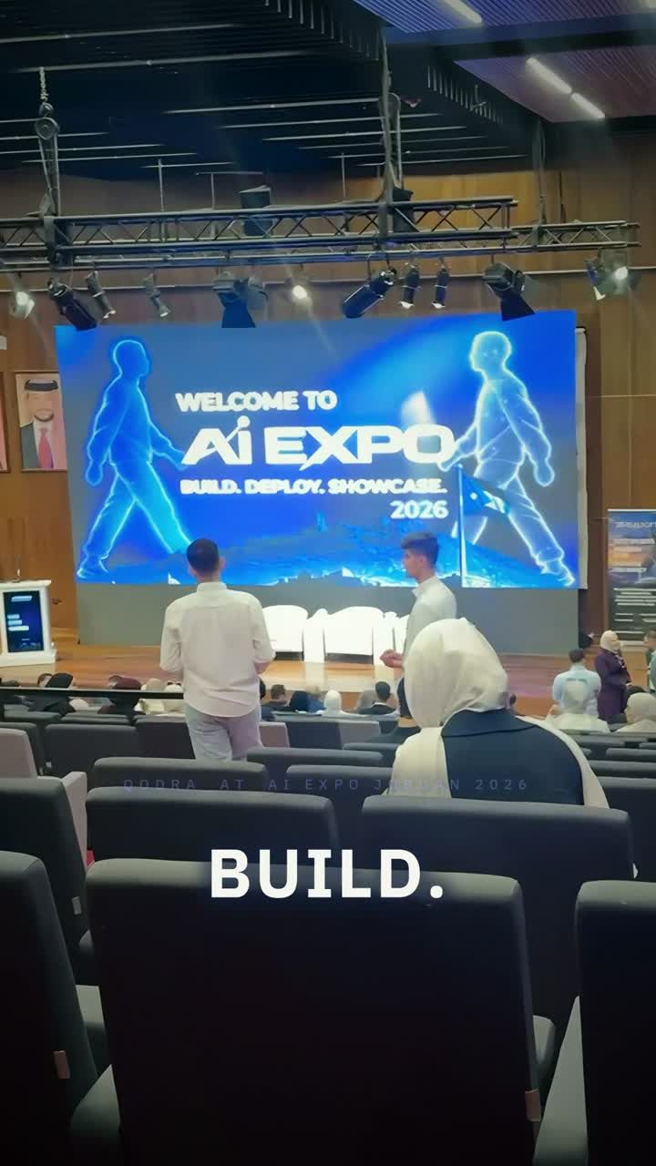 شاركت قدرة Qodra AI في معرض AI Expo Jordan 2026، والتقت بالطلاب والباحثين والشركات، وشاركت رؤيتها في الذكاء الاصطناعي ال...